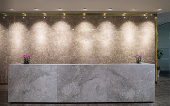 辦公室前臺裝修常用材料介紹