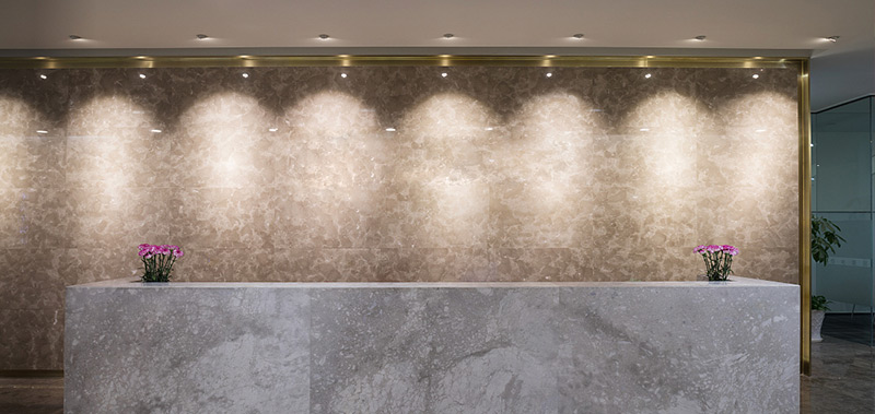 辦公室前臺裝修常用材料介紹