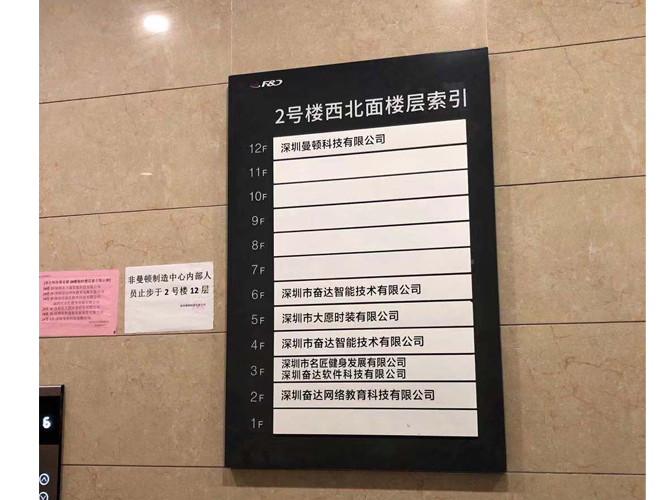 標識標牌 標識標牌